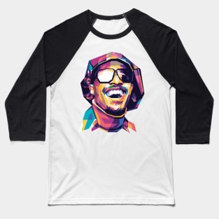 Stevie Wonder Baseball T-Shirt